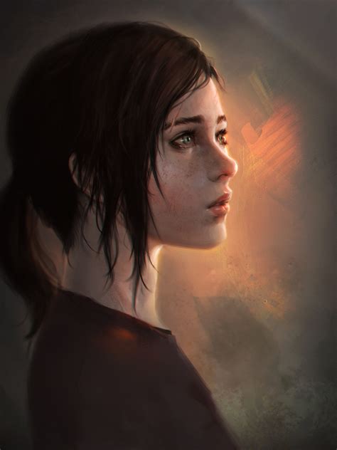 The Last Of Us Ellie By Ae On Deviantart Bioshock Tomb Raider Dragon Age