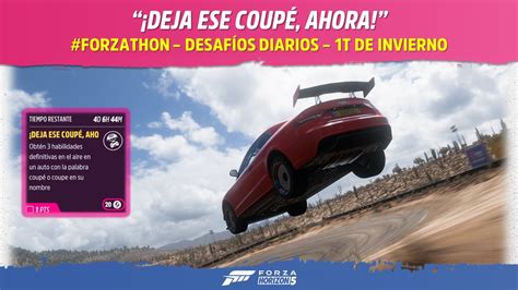 Forza Horizon Deja Ese Coup Ahora Desaf Os Diarios Forzathon