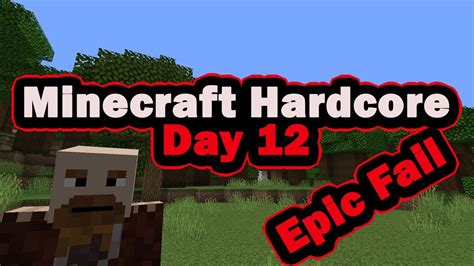 Let S Play Hardcore Minecraft Episode Iron Farm Followed Epic Fail