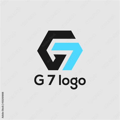 Vetor De G7 Logo Do Stock Adobe Stock