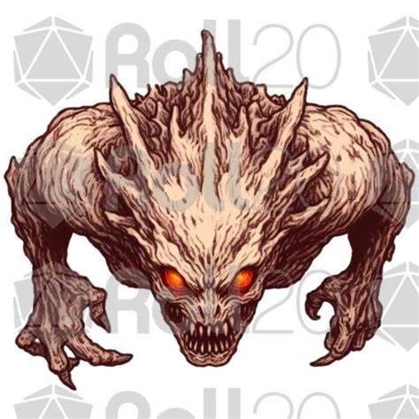 50 Horror Monsters Tokens Roll20 Marketplace Digital Goods For