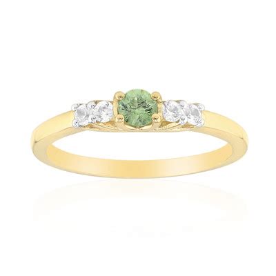 Gouden Ring Met Een Madagaskar Demantoid John Ferry 6081IU Juwelo