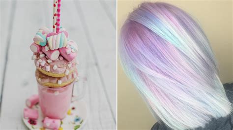 Pastel Milkshake Hair Is the Tasty New Rainbow Hair-Color Trend | Allure