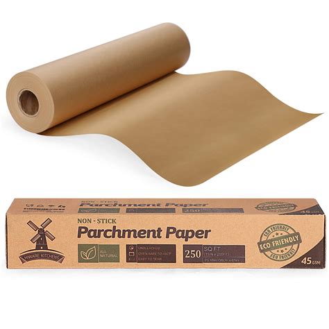 Unbleached 15 X 200 Ft Parchment Baking Paper Roll 250 Sq