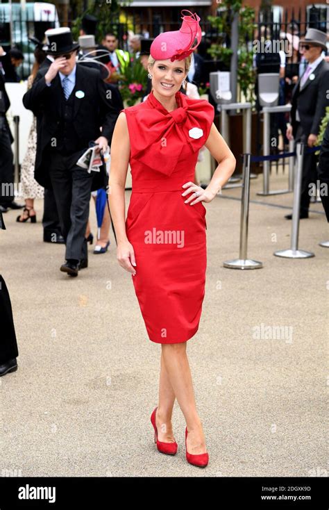 Charlotte Hawkins Attending Ladies Day Of Royal Ascot At Ascot