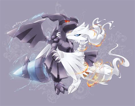 Zekrom And Reshiram By Needlepotter On Deviantart