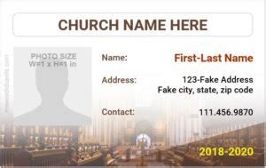 Best Church Photo Id Badges For Edit Print