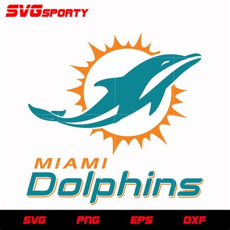 Miami Dolphins Logo svg, nfl svg, eps, dxf, png, digital file – SVG Sporty