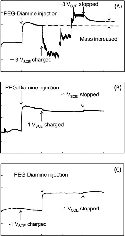 Mass Shift Of The Peg Diamine Layer On A Ti Surface By Qcm Measurement