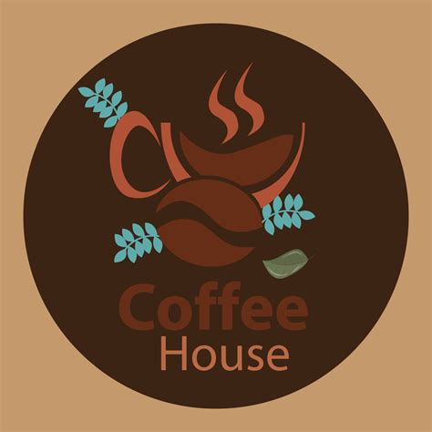 coffee logo design 13384228 Vector Art at Vecteezy