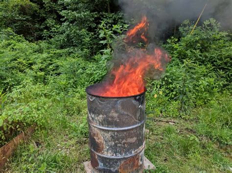 How to Make a Burn Barrel Step by Step