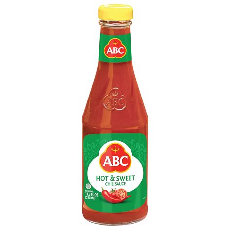 Amazon ABC Hot Sweet Chili Sauce Oz Spicy Sriracha Style Sambal No MSG Umami