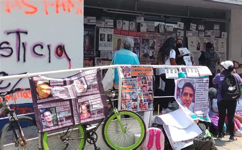 Protestan Familiares Y Colectivos De Personas Desaparecidas En Cdmx