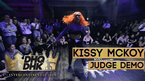 Dancehall Queen And King Intercontinental 2019 Judge Demo Kissy Mckoy Youtube