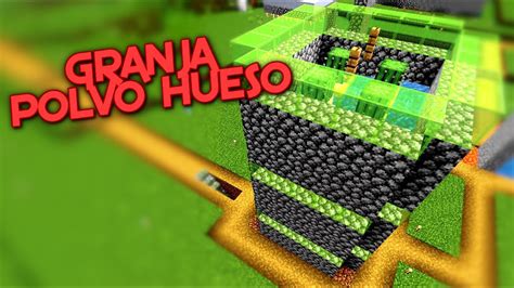 Como Hacer Una Granja Polvo De Hueso Con Cactus Minecraft Youtube