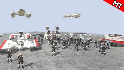 Rebel Assault Mission Men Of War Assault Squad 2 Star Wars Galaxy At War Mod Youtube