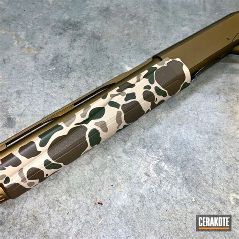 Custom Shotgun Camo by Web User | Cerakote