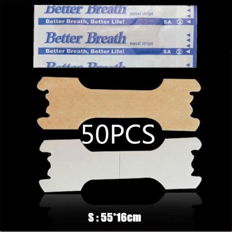 Better Breath S Bandes Nasales Anti Ronflement Pour Mieux Respirer 50