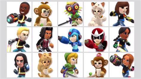 News: Extra Costumes are coming for your Mii in Super Smash Bros ...