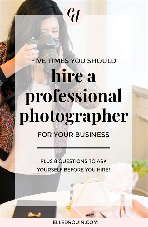 5 Times You Should Hire A Professional Photographer - Elle Drouin | wonderfelle MEDIA