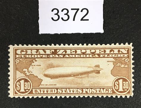 Us Stamps C Mint Og Nh Graf Zeppelin Lot H United States