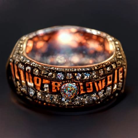 Cleveland Browns Super Bowl Ring Cinematic Midjourney Openart