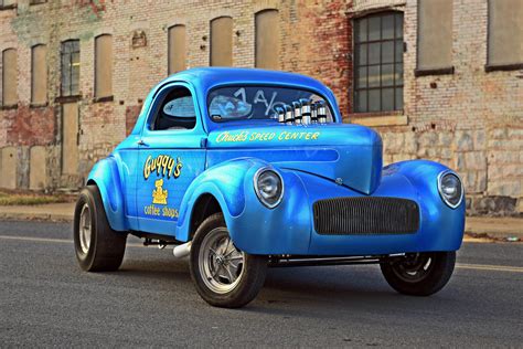 The Brilliant Blue 1941 Willys Known As Guggys Gasser Is Born Again