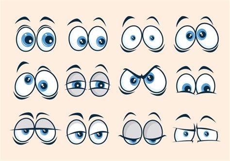 Cartoon Eyes Vector Art, Icons, and Graphics for Free Download