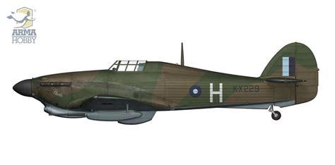 Arma Hobby Hawker Hurricane Mk Iid Ah Scale Model Shed