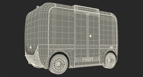 Olli Selbstfahrender Elektrischer Bus D Modell Max Obj Ma