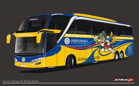 Bus Universitas Airlangga Jetbus 2 Shd Rumahbis