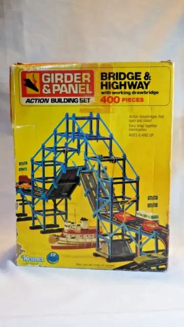 Vintage Kenner Girder And Panel Action Bridge Highway