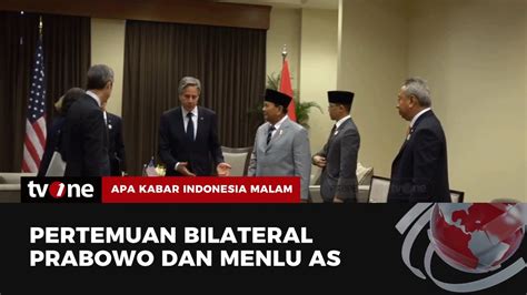 Prabowo Bersama Menlu As Blinken Bahas Gencatan Senjata Di Gaza Akim