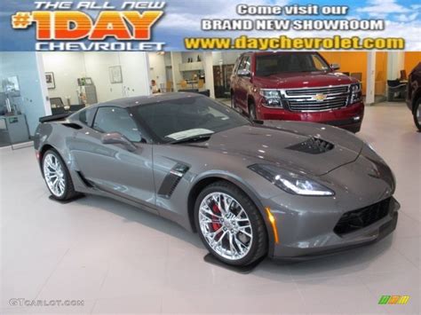 Shark Gray Metallic Chevrolet Corvette Z Coupe Photo