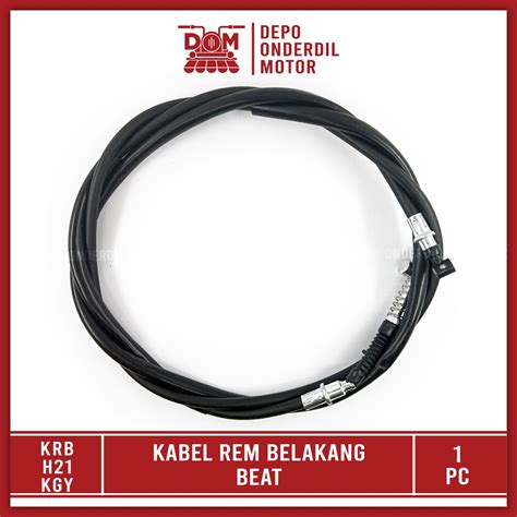 Jual Kabel Rem Belakang Beat Kagayaku Cable Kabel Seling Tali Kawat