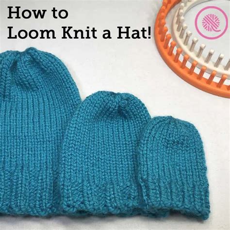 How To Loom Knit A Hat For Beginners GoodKnit Kisses