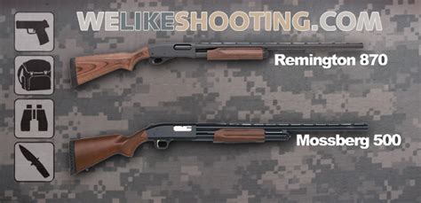 Mossberg 500 or Remington 870? - We Like Shooting