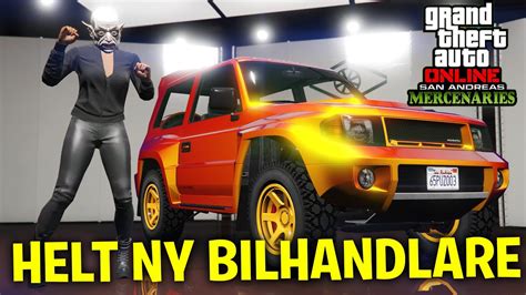 GTA ONLINE EN HELT NY BILHANDLARE MASSA NYA BILAR HAR KOMMIT TILL