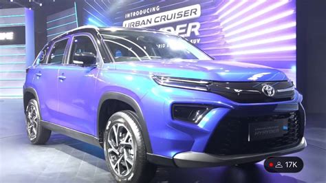 2022 Toyota Urban Cruiser Hyryder Officially Unveiled Overdrive