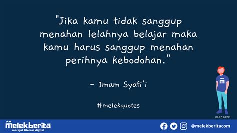 Quotes: Menahan Lelahnya Belajar - melekberita