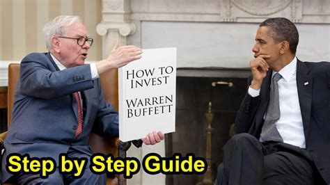 How To Invest Like Warren Buffett Step By Step Guide Youtube