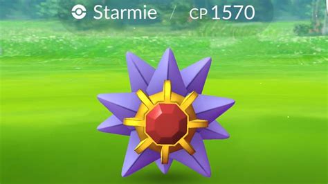 Can Starmie be shiny in Pokemon GO?