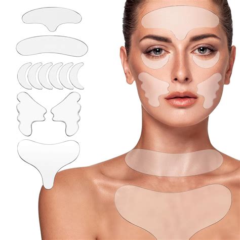 Amazon Face Forehead Wrinkle Patches Facial Silicone Patches