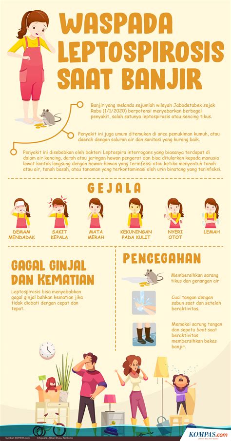 Penyebab Leptospirosis Dan Cara Mencegahnya Halaman All