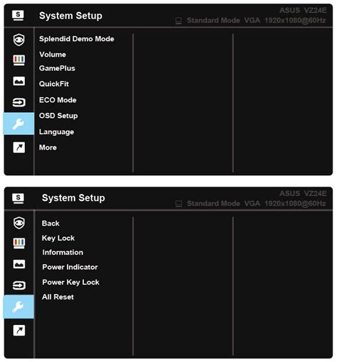 ASUS VZ24E Series LCD Monitor User Guide