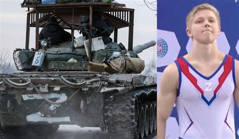 Ivan Kuliak Russian Gymnast Given One Year Ban For Wearing Pro War