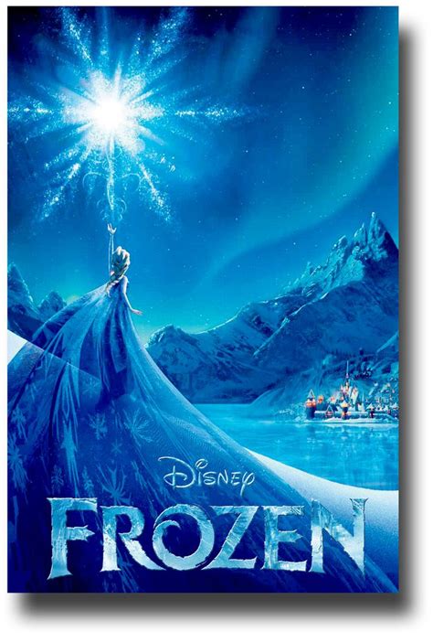 Frozen Movie Poster | Skillshare Student Project