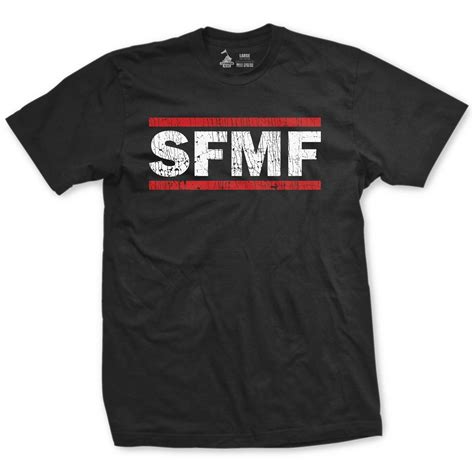 Sfmf Red Line T Shirt