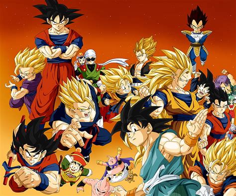 Dragon Ball Z Goku And Gohan And Goten