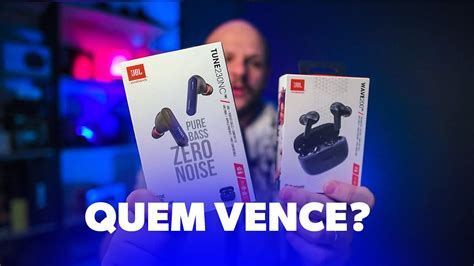 Jbl Wave Tws Vs Tune Nc Qual Fone Tws Melhor Youtube